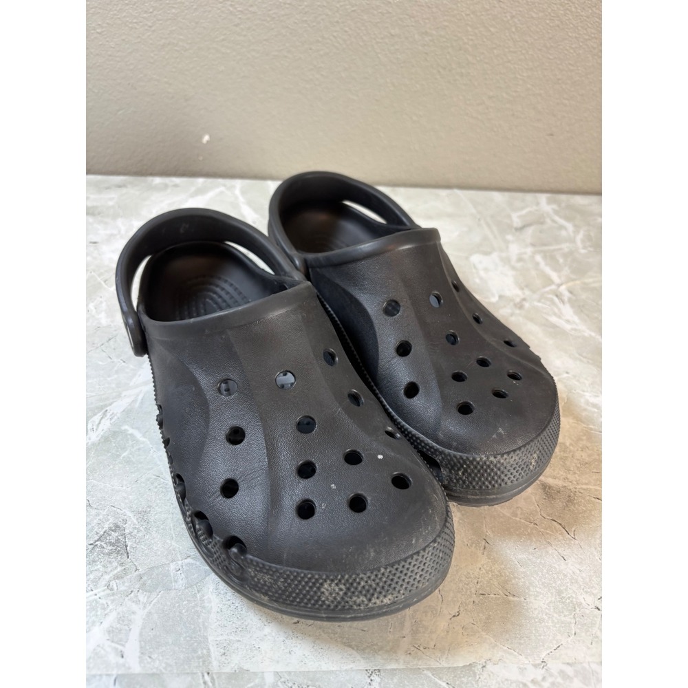 Crocs Baya Clog Black Slip On Water Shoes Womens 10 Mens 8